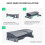 Horizontal Base for PS5Pro Rlacement Holder 30th Anniversary Host Storage Rack Cooling Base for PS5 Slim Accessory B 1