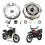 Motorcycle Clutch Assembly 6-Column 6-Plate Clutch 73 Teeth for Tornado 250cc 2