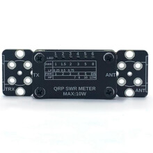 -Leistungs-SWR-Meter, 3-30 MHz, -Kurzwellen-Stehwellenmessgerät, Digitales 12-W--Kurzwellen-Leistungs-SWR-Meter, Instrumente