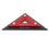 Double Triangle Ruler Aluminum Alloy 4" & 6" Carpentry Square Tool 13
