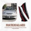For   2022-2023 Car Front Bumper Side Corner Spoiler Splitter Guard Decor 5