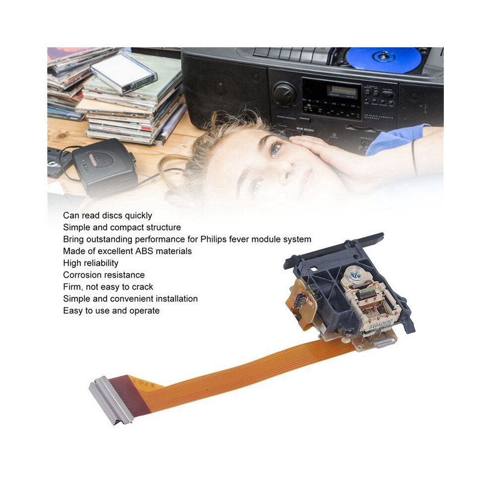 4X Optical Pickup Laser Lens Laser Replacement For Fever Module Cd Lf Vau1254 Vau1255 Vau1252 4711216479028