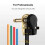 3Pack Guitar Jumper Cable 6.35 Guitar Cable Effect Cable Flat  Gold-Plated Guitar Cable 15CM Cable 5