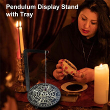 Pendulum Display Stand, Ornament Stones Rocks Pendulum Holder, Jewelry Crystal Display Stand, for Reading Setup A