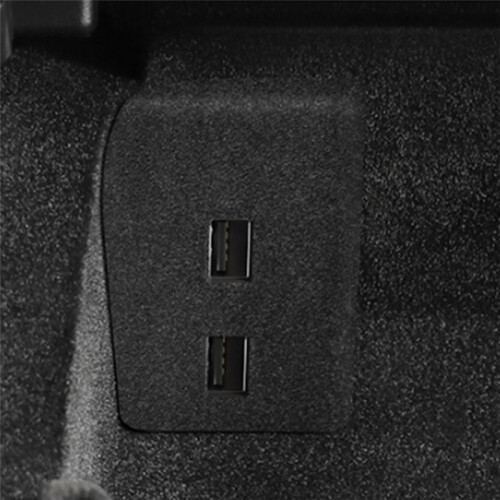 Car Glove Box USB Shunt Hub Docking Station for  Model Y Juniper Quick Charger Adapter Powered Splitte 2