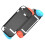 Black Shell+Grip Case Kit for Switch2 Game Console Ergonomic Grip Protector Case Shell Cover with Replace Grips A 1