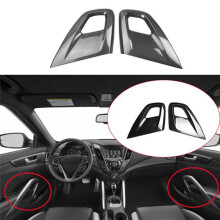 Car Interior Door Armrest Pull Handle Protective Cover Trim for Veloster 2011-2017 Accessories