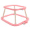 ABS Embroidery Frame Hoop Stand Adjustable for Needlework Watermelon Red Finish 12