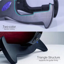 Soporte Universal para Guitarra, Trípode Plegable Portátil, para Guitarra Acústica o Clásica, con Estructura en Forma de A.