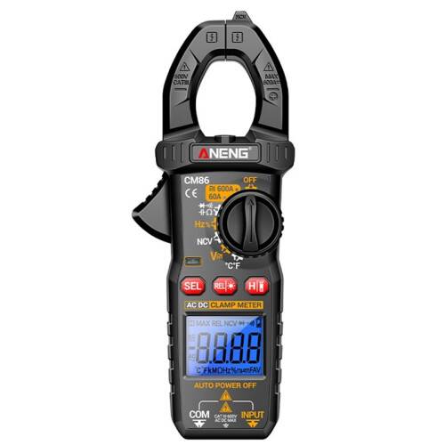 ANENG CM86 Clamp Meter 600A AC/ Current Voltage Diode Digital Multimeter NCV Voltage Detection Professional Electrician Tools 2