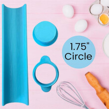 Round Cake Mold with 9-Inch Tray, 3D Printed Cake Cutter and Pusher, Baking Molds for Home Baking, Birthday