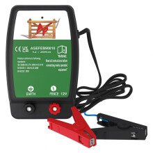 Electric Fence Energiser Charger 12V 20KM 1J (Battery Powered Horse Fencing)