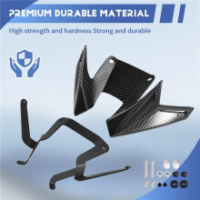 Spoiler Anteriore per Motocicletta, Alette Aerodinamiche per Carenatura Nuda, con Carico Aerodinamico, per CB500 Hornet CB 500 2024 2025 A
