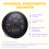Newest Universal 140mm Diameter Truck Speedometer Odometer 0-125km/H with Backlight 9-36V 6