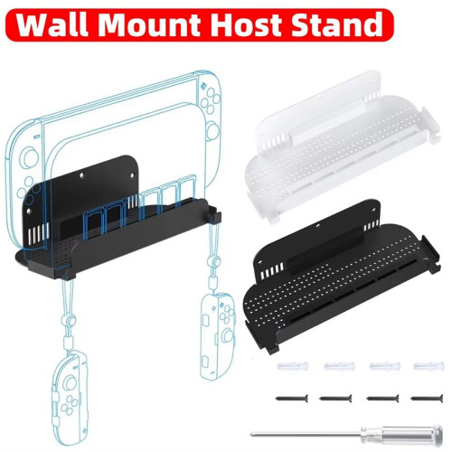 Support Mural pour   2, Support de Rangement en Métal pour  OLED, Blanc.