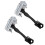 2pcs Front Door Hinge Stop Check Strap Limitery 9677361180 for  308 2011-2015  Check Limit Rod Stop 4