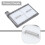 HEPA Filter Replacement Filter Fits for  X8 Pro Series X8 Pro SES Robot Vacuum Cleaner Washable Filter 2