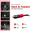 Replacement Trigger Assembly for  V10/V11/SV12/SV14 Vacuum Cleaner Part Click-in Battery Type Trigger  Button 4