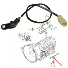 09D927321A Car Transmission Speed Sensor for Q7