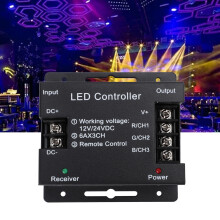 RF 28-Tasten RGB-LED-Controller Eisen 240 mAh CR2032