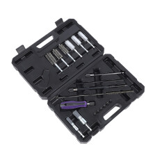 19 Pcs Drill Wire Brush Set for Engine Cleaning, Rust & Oil Removal