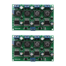 2X 3A 4 Channels Multiple Switching Power Supply Module 3.3V 5V 12V ADJ Output Step-Down Buck Converter Board