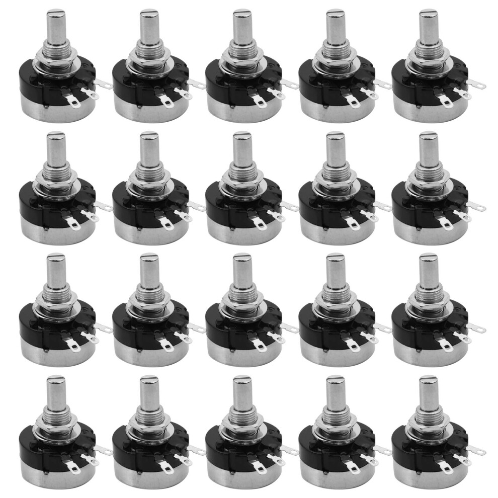 20X Rotary Carbon Potentiometer With Diameter With Knob, Rv24yn 20S B103 10K Ohm 6032898146915
