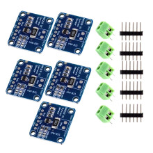 5 St Ina219 Dubbelriktad Likströmsströmsensor Tap Module Diy 3V-5V Iic I2C Power Monitoring Sensor Module