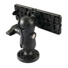 Soporte de Sonda de Marino Soporte de Base de Sonda de Profundidad de 360 Grados Soporte de Buscador de Peces Universal Placa de Mapa GPS