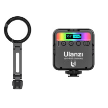 Ulanzi MA07 Magnetic Phone Mount with VL49 RGB Light Double-Side Magnetic Phone Mount Camera Tripod for 16 15 14 13