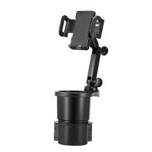Cup Holder Expander for Car 360 Rotation Cup Holder Phone Mount Compatible with for / All Smartphones