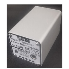 12V3F Version Power Filter DC2.1 Input Output Suitable for HiFi Audio Video Equipment Amp Amplifier