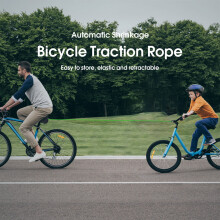 Bike Tow Rope Spring Automatic Shrinkage