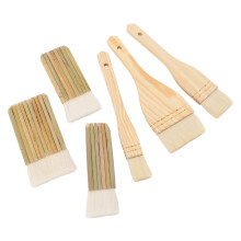 Set de 6 pinceles para esmalte de cerámica 22.9x7.1/4.3/2.5cm