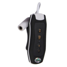 2x 8GB MP3 Player Swimming Underwater Diving Spa + FM Radio Waterproof Headphones Black &
