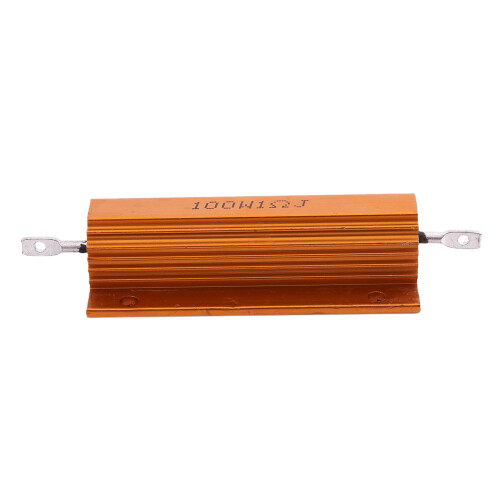 2X Plaque or Aluminium Resistor Resistance 100W, 1 Ohm 1R 2