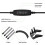 Full Spectrum LED Grow Light with 4 Heads 30W Adjustable Dimmable Timer 5