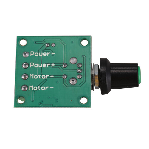 2X Low Voltage  PWM Motor Speed Controller Module 1.8V 3V-5V-6V 12V 2A 1