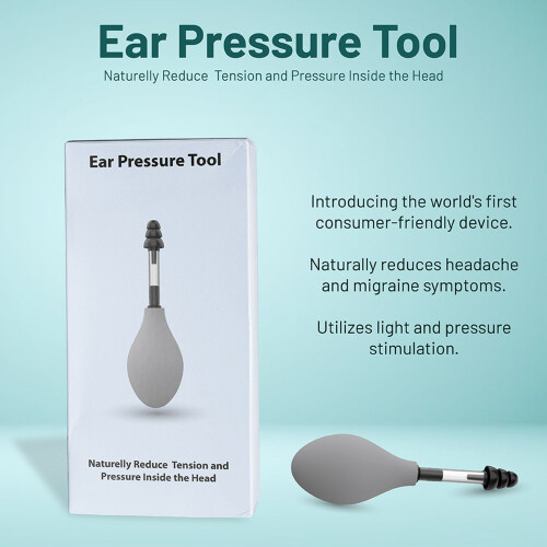 Silicone Ear Pressure Tool for Headache & Migraine Relief 2