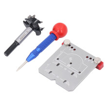 Aluminium Alloy Hinge Positioning Ruler Adjustable Margins 35mm Cabinets
