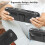 TPU Protective Case for   Ally Handheld Game Anti-Scratch Dustproof Anti-Drop Protective Cover with Back Bracket 5