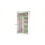 (White, 100cm) ELUKS - DELIN Sliding Doors Wardrobe with Mirror 2