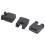 120 Pcs 2.54mm Standard PCB Shunts Short  Jumper Cap Connector 3