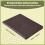 Folding Folio Case Tab Cover Stand For  Surface 3 10.8inch Tablet PC Brown 7