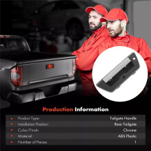 Backup Achterklephendel FL3Z-9943400-BA FL3Z9943400AA voor F-150 2015-2017 Achterklephendel met Camerasleutelgat
