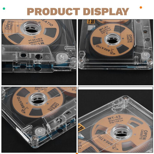 50-Minuten-Leerkassette, Retro-Audio, Doppelseitig, Metallspule, Typ I 2