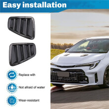 1 Paar Auto Achterlicht Trimpaneel Afdekking Achter Ventilatielicht Trim voor 500 Abarth 595 695 Exterieur Auto-Onderdelen