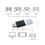Wireless  Adapter for  One/PS5/PS4/ Pro/PC Wireless Controller USB Dongle Receiver for Android Box 2