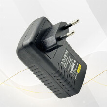 Iniettore PoE Gigabit 48V PoE 48V/0,5A Uscita IEEE 802.3af/At PoE+ Passivo 10/100/1000Mbps Spina UE