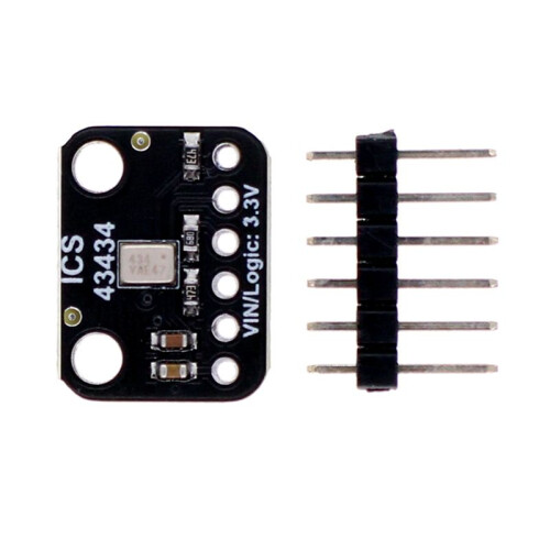 ICS-43434 I2S MEMS Microphone Module with Low Pass Filter Audio Capture for DIY Audio Projects -Module 1